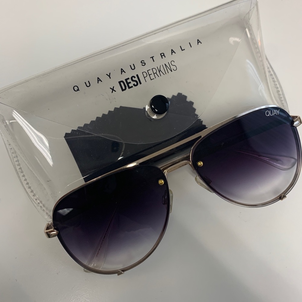 Quay AustraliaxDesi Perkins High Key Mini Rimless